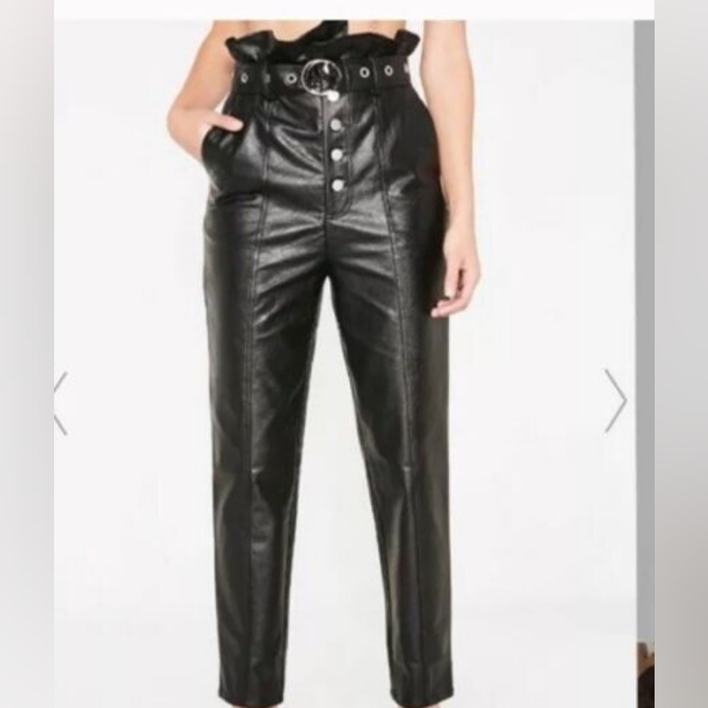 HONEY PUNCH Faux Leather Pants
